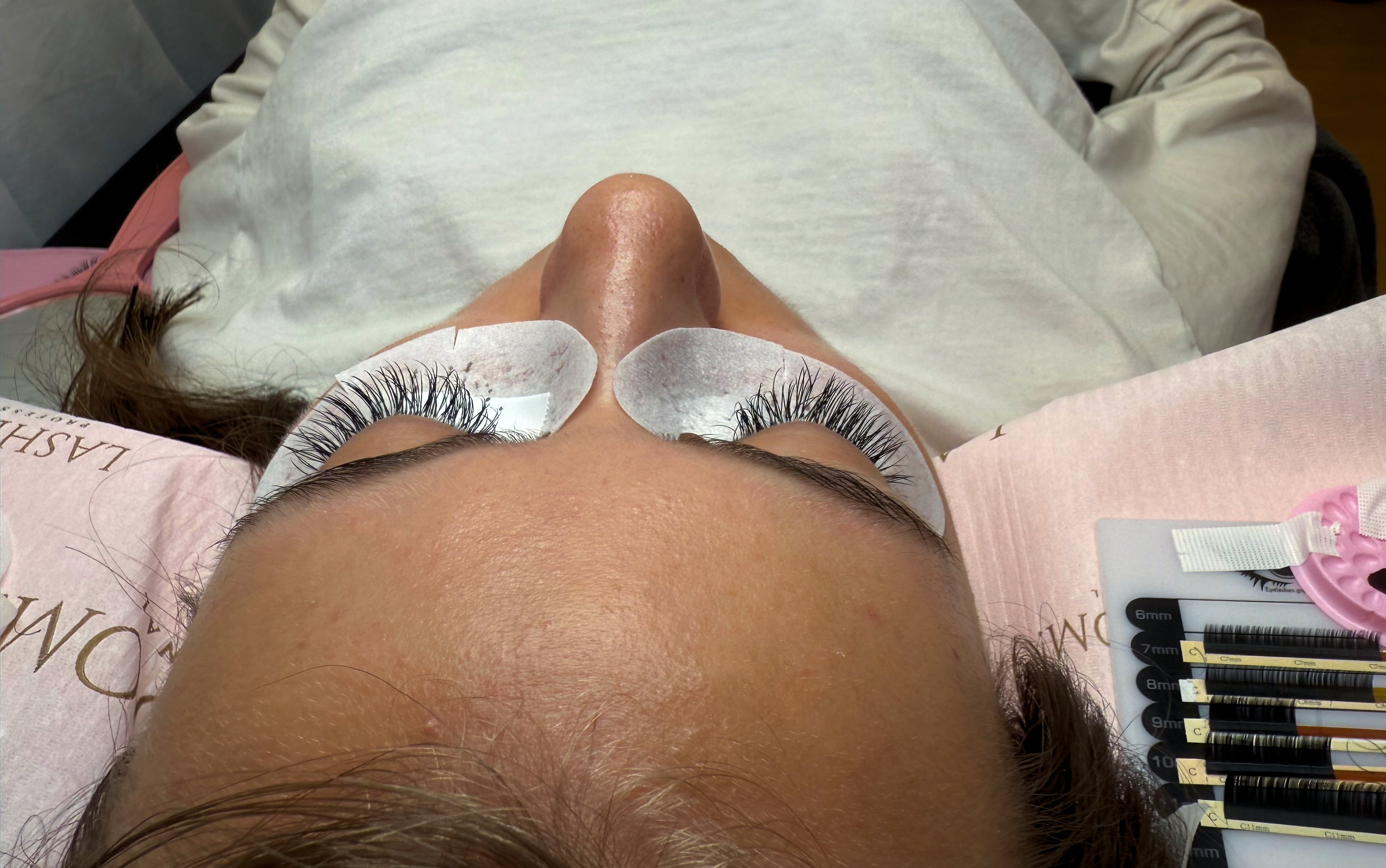 Lash extension work 1